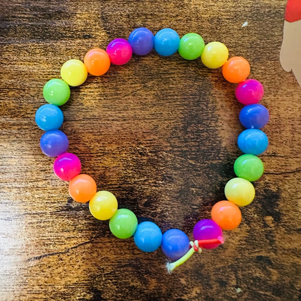 Beautiful rainbow bracelet